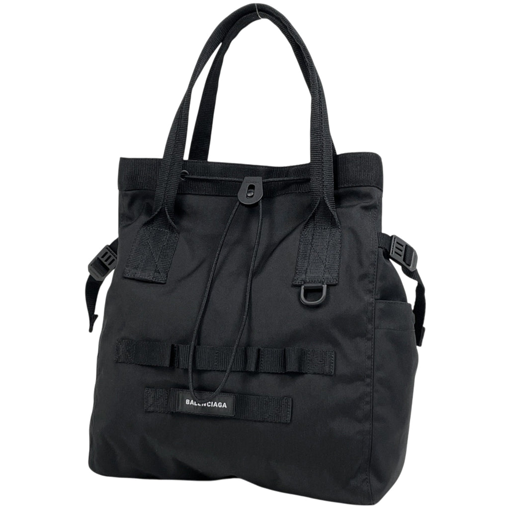 Balenciaga Black Nylon Tote
