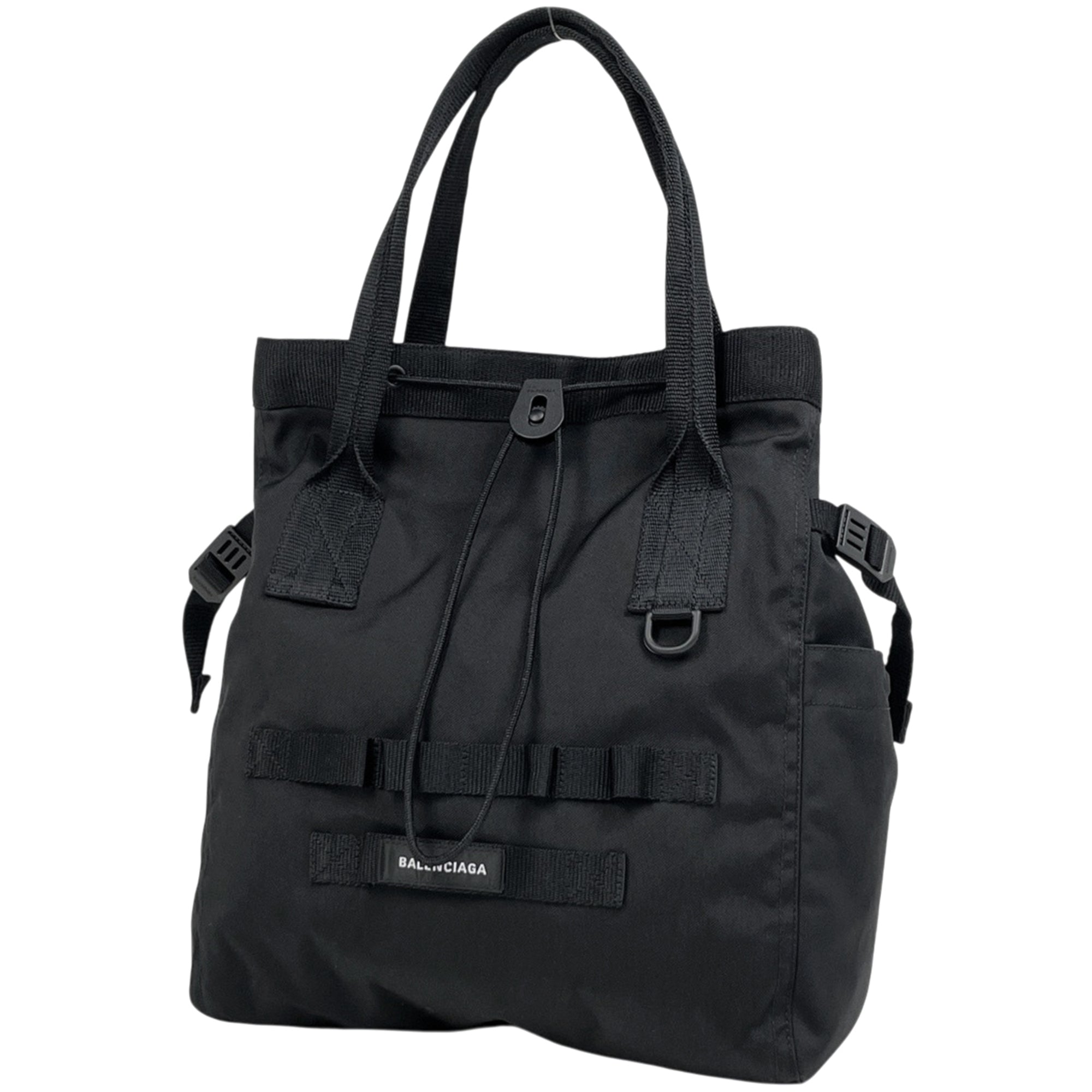 Balenciaga Black Nylon Tote