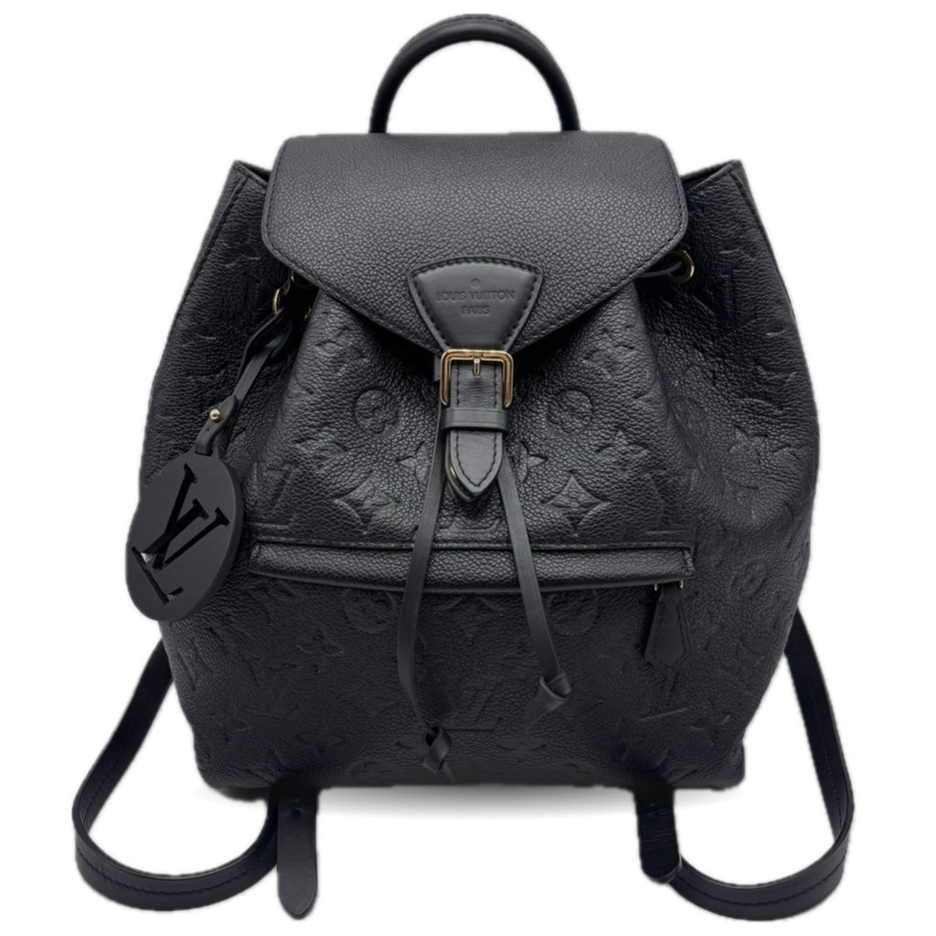 Louis Vuitton Noir Monogram Empreinte Backpack