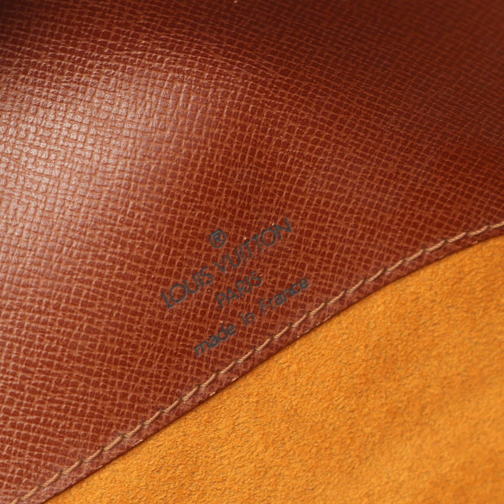 Louis Vuitton Brown Pvc Leather Shoulder Bag