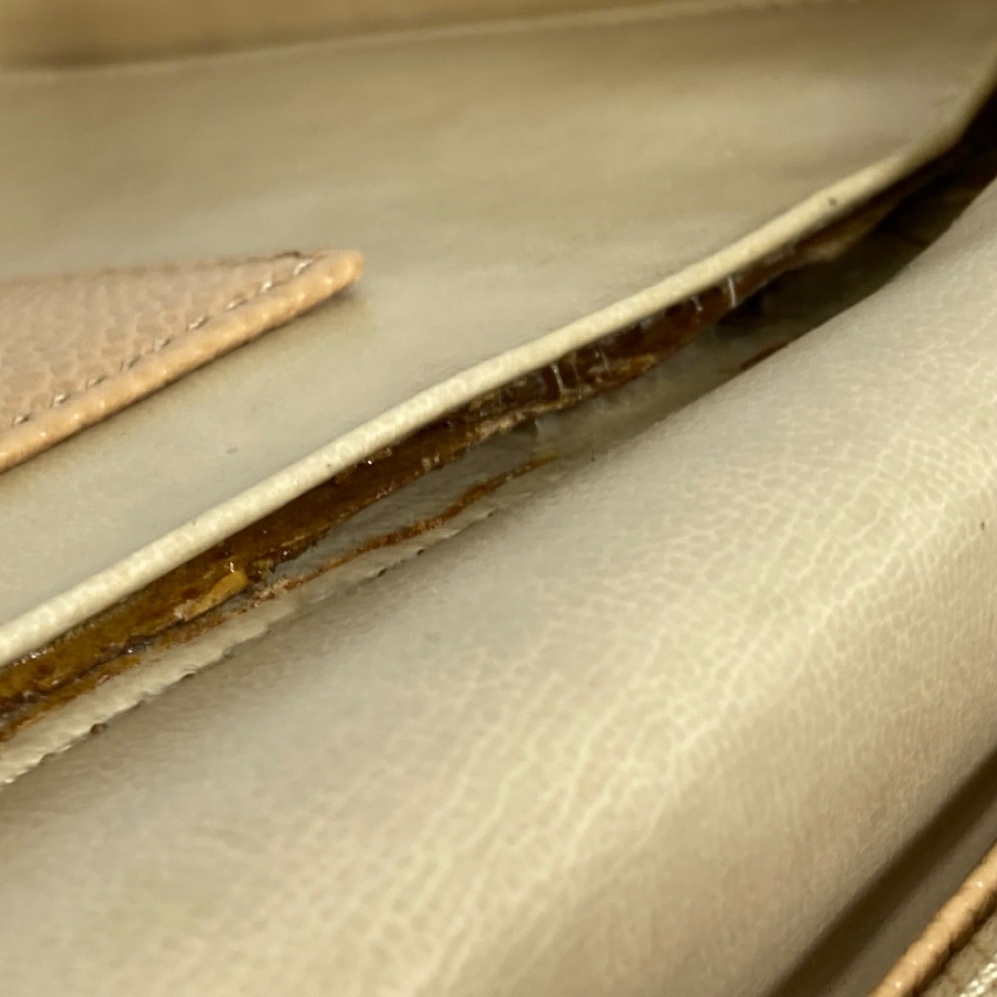Chanel Beige Leather Shoulder Bag