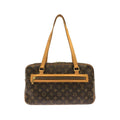 Louis Vuitton Monogram Marron Coated Canvas Shoulder Bag