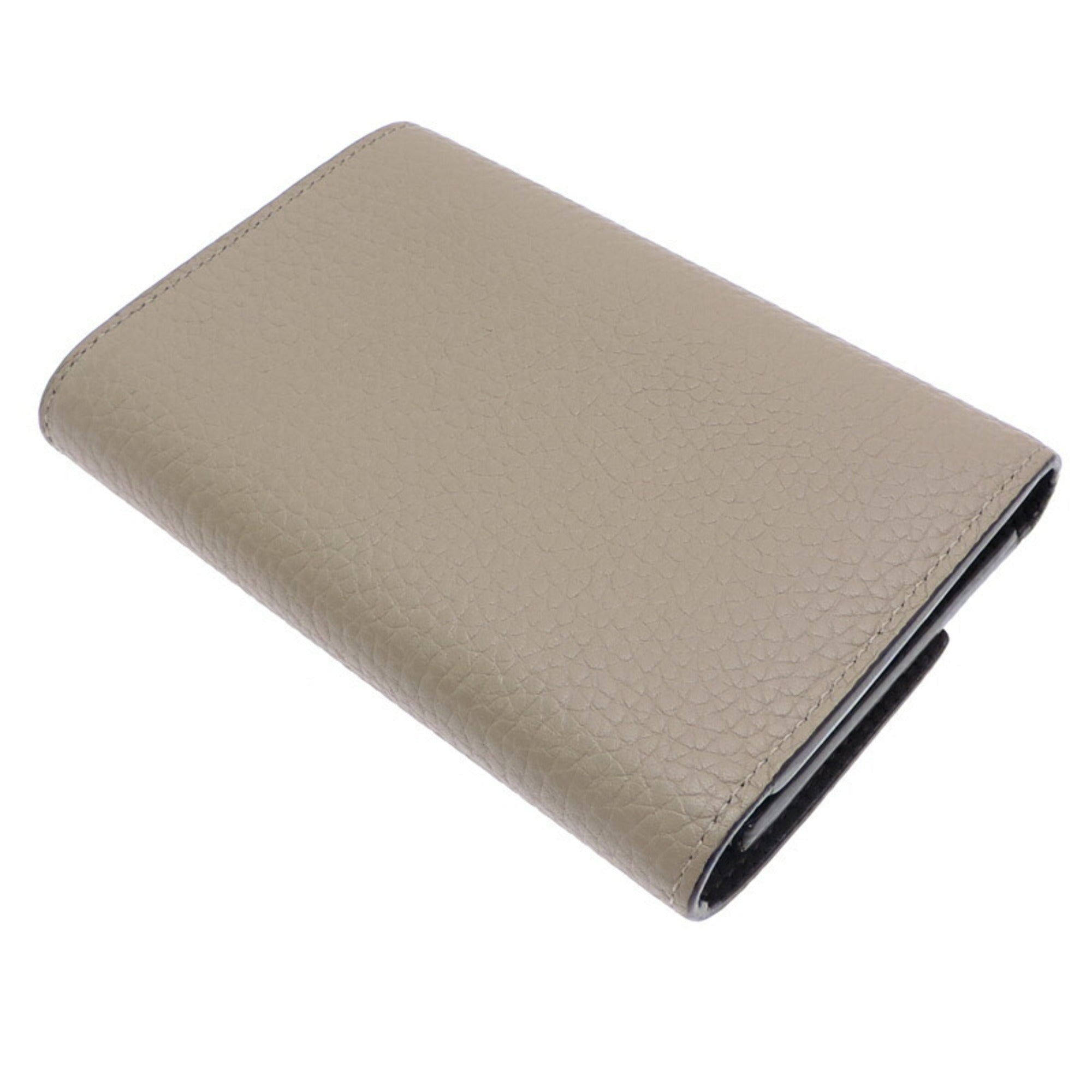 Louis Vuitton Galle Gray Leather Wallet
