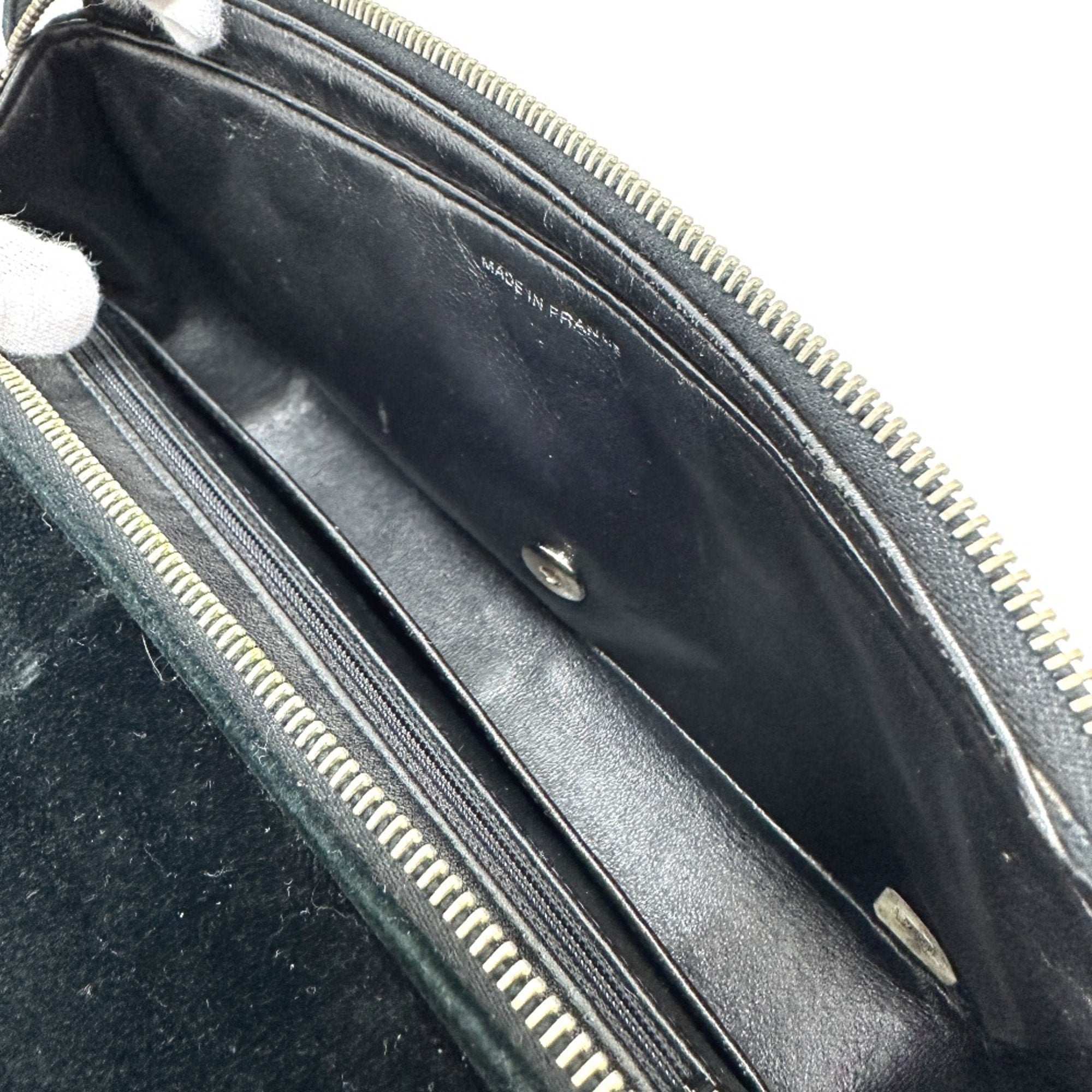 Chanel Black Leather Backpack