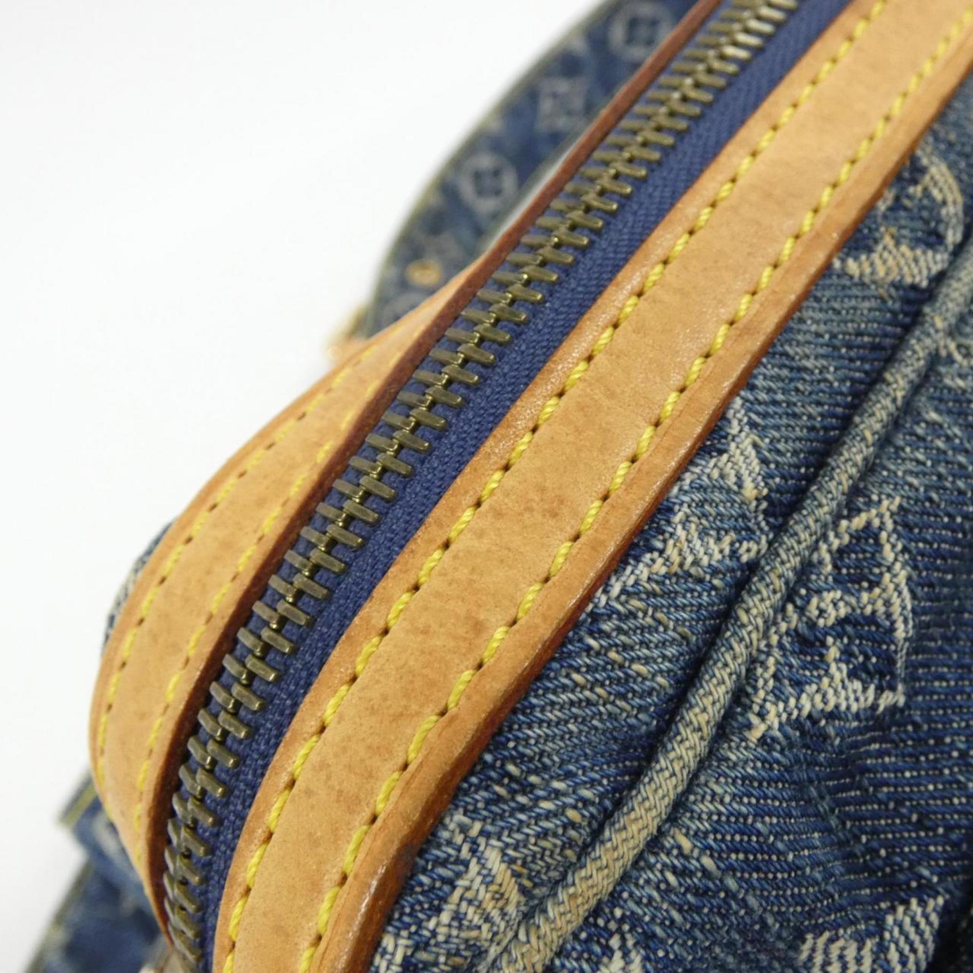 Louis Vuitton Monogram Denim Blue Monogram Denim Shoulder Bag