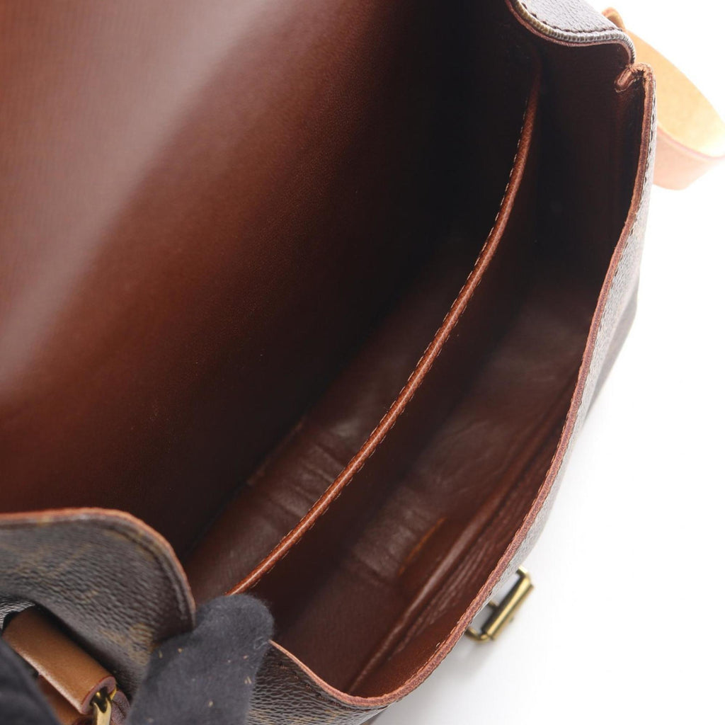 Louis Vuitton Brown Coated Canvas Pvc Leather Monogram Shoulder Bag