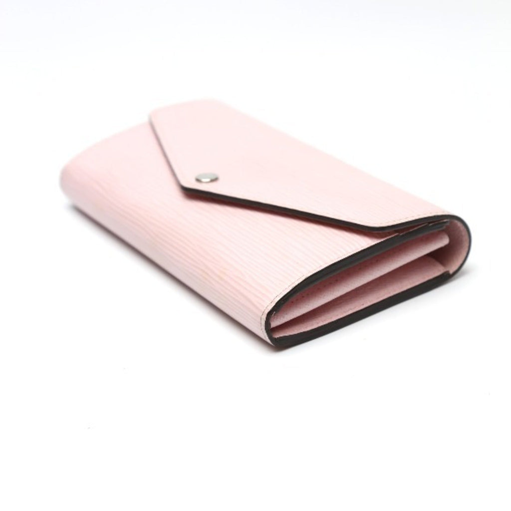Louis Vuitton Rose Ballerine Epi Leather Long Wallet (Tri-Fold)