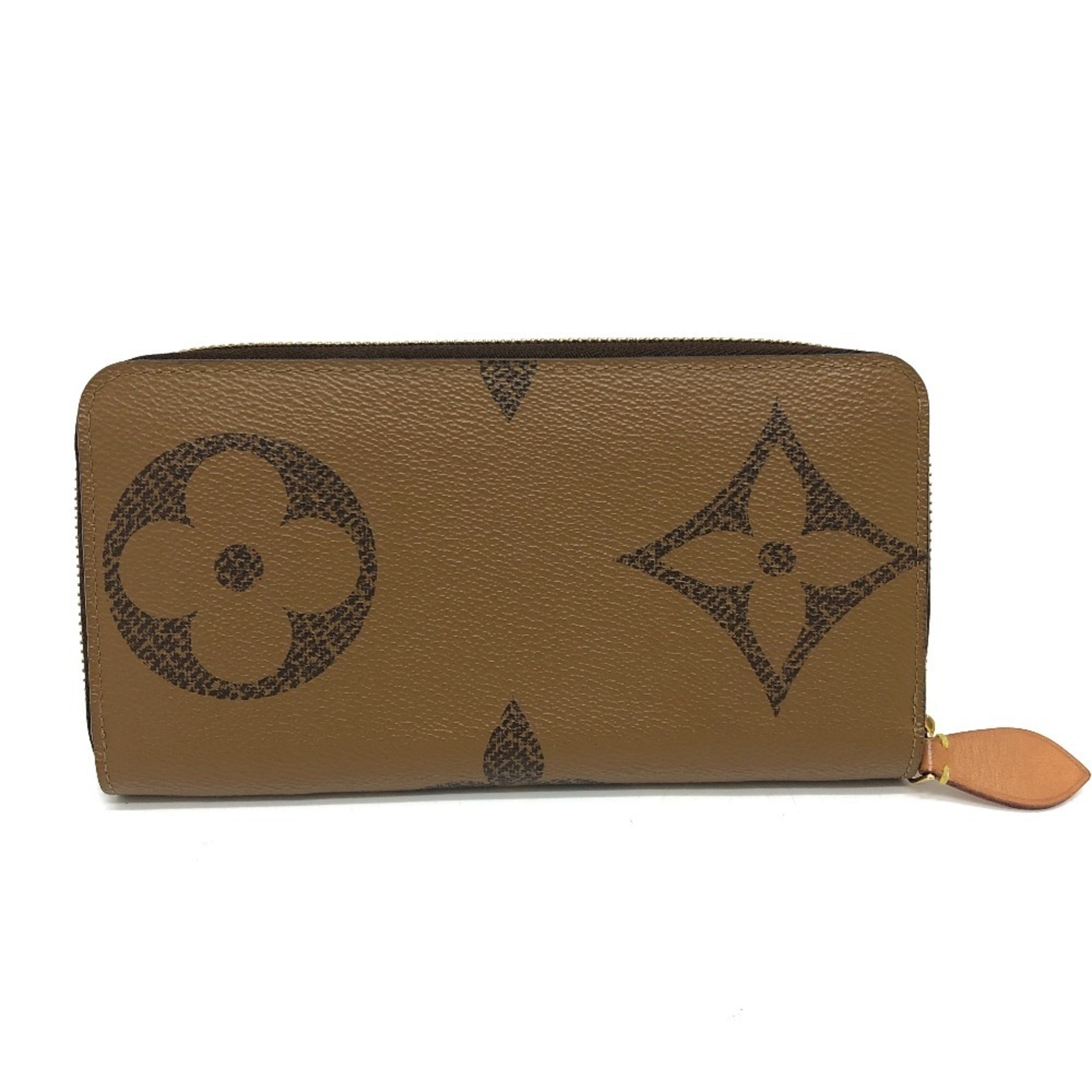Louis Vuitton Monogram Reverse Brown Monogram Reverse Long Wallet