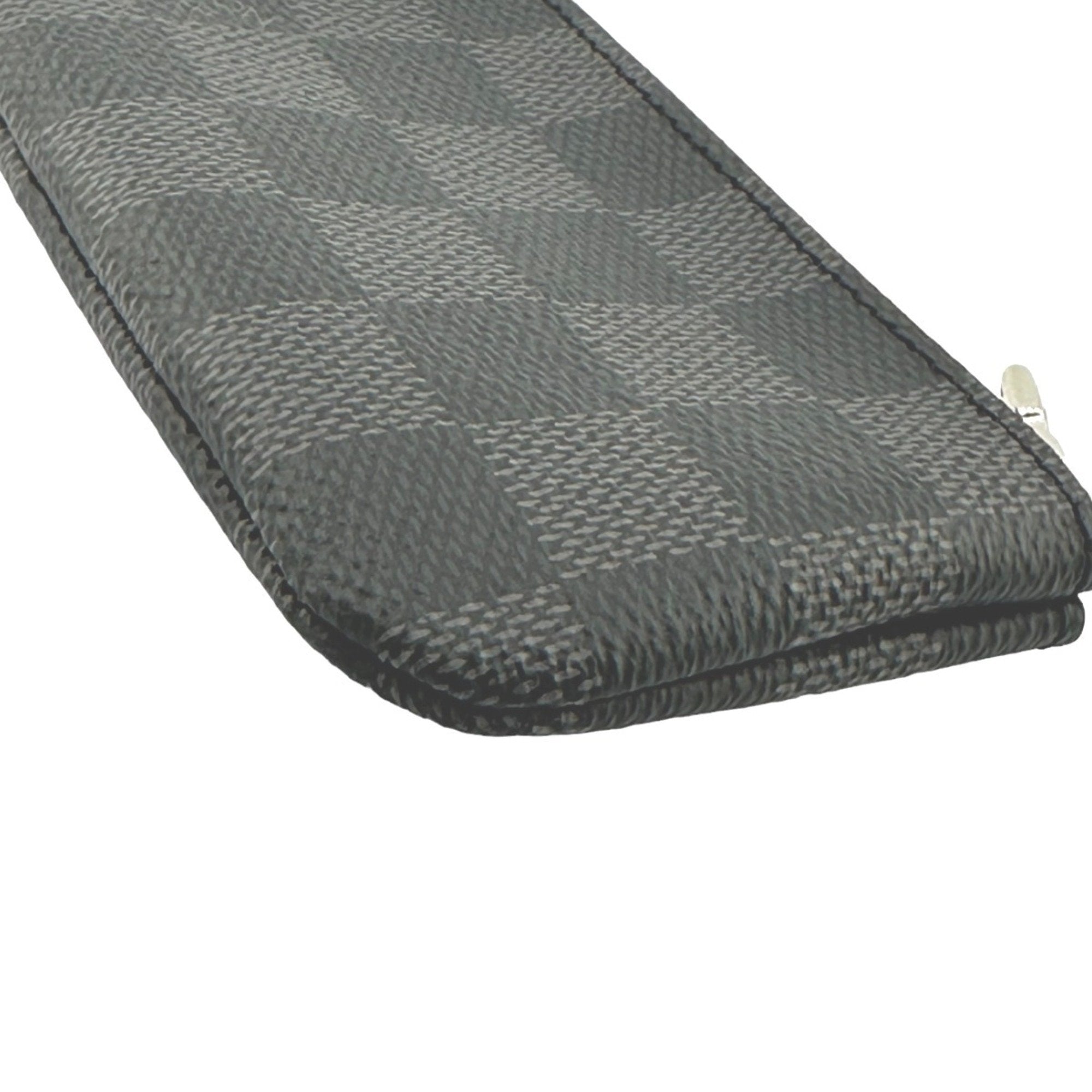 Louis Vuitton Damier Graphite Gray Damier Graphite Coin Purse/Coin Case