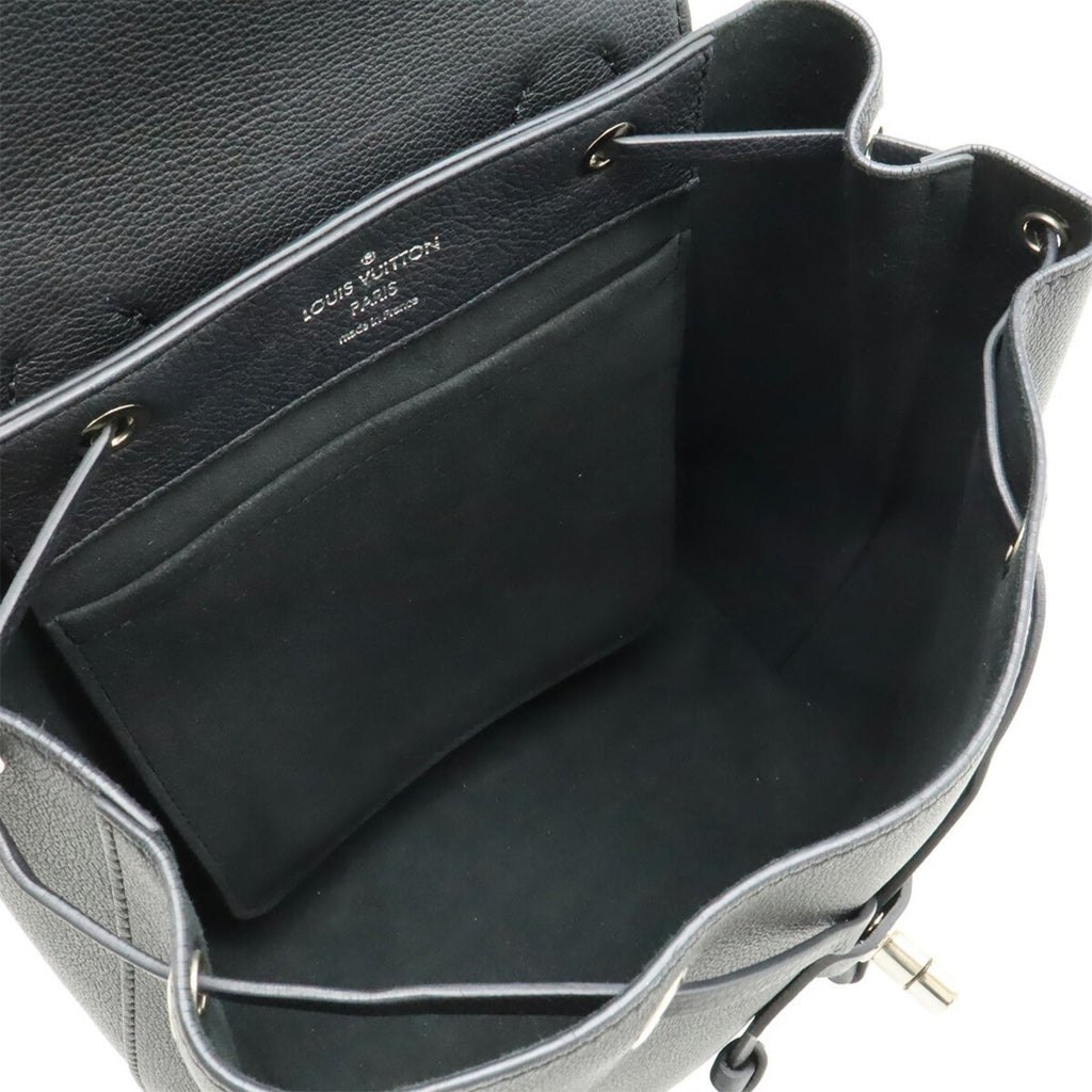 Louis Vuitton Noir Leather Backpack