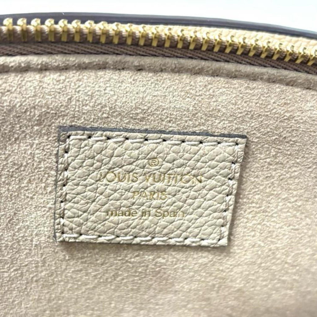 Louis Vuitton Beige Ivory Tourterelle Monogram Empreinte Handbag