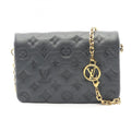 Louis Vuitton Black Noir Leather Shoulder Bag