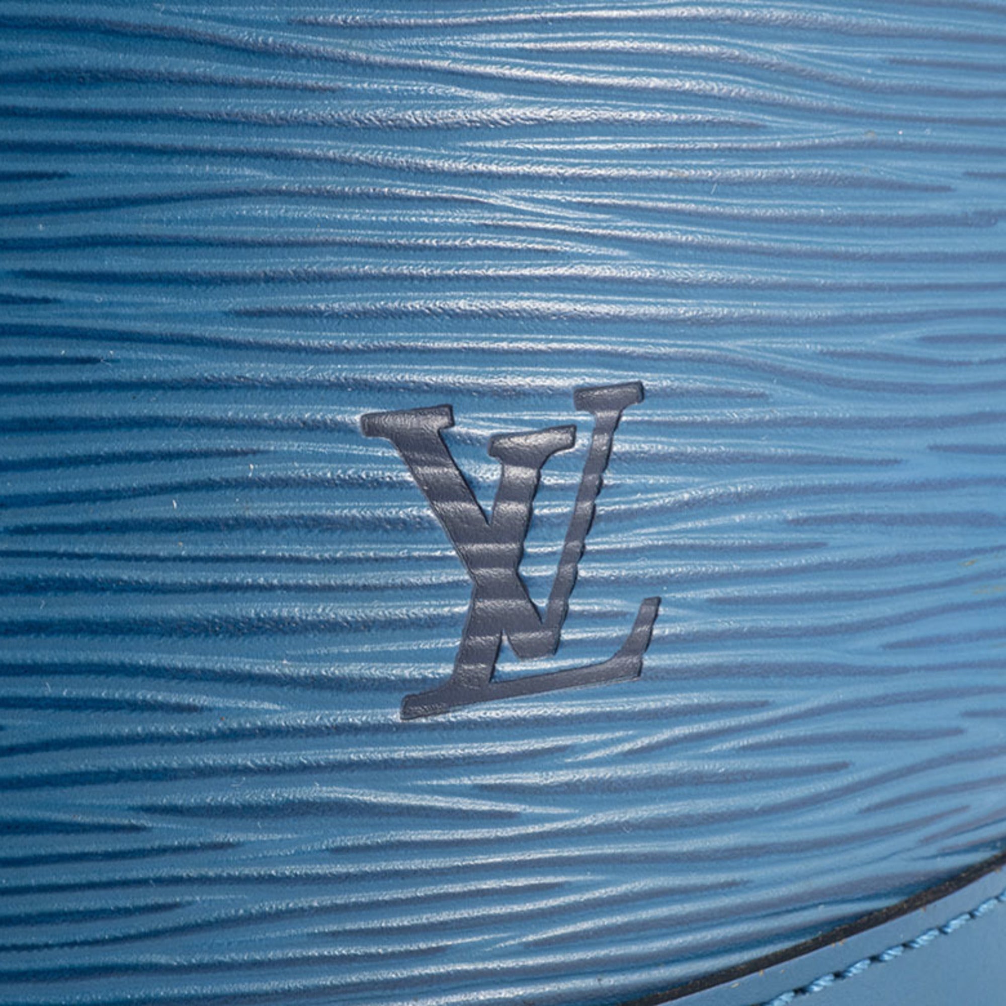 Louis Vuitton Epi Toledo Blue Epi Leather Shoulder Bag