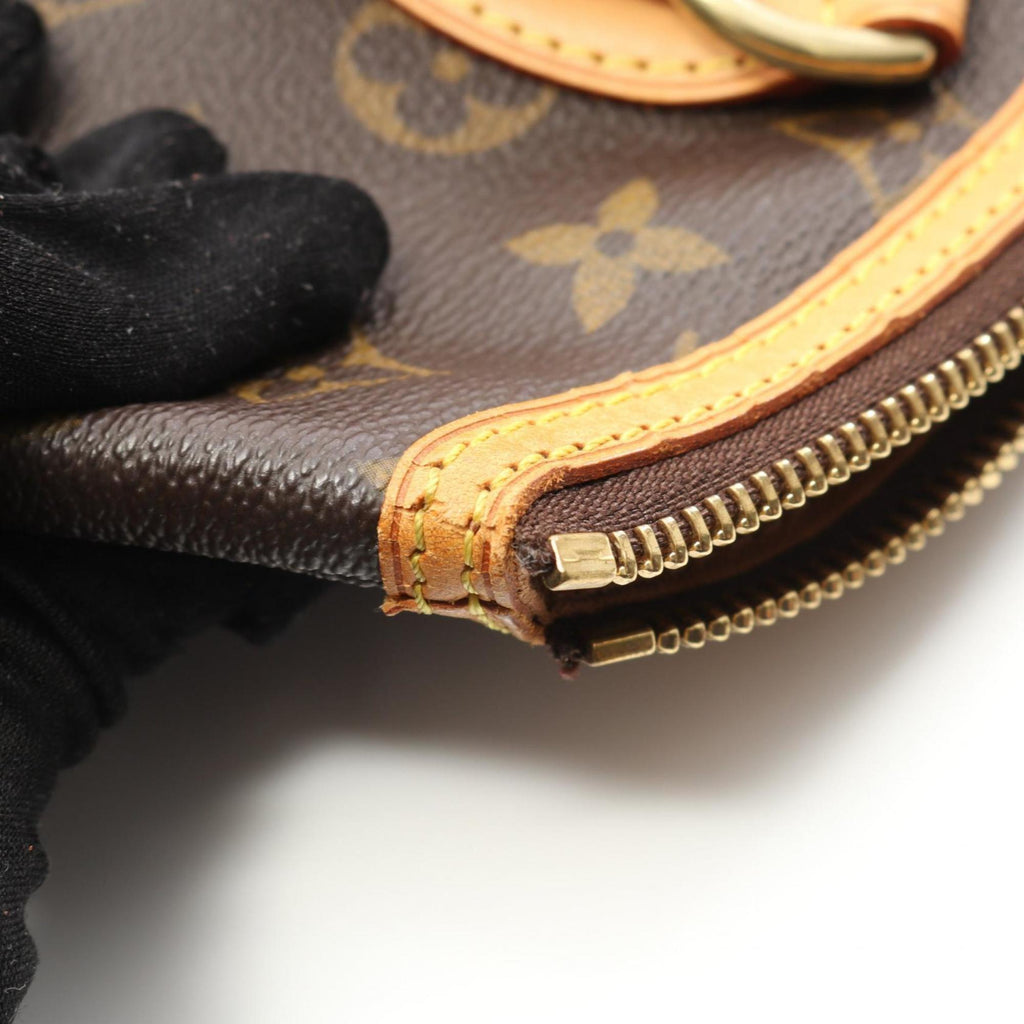 Louis Vuitton Brown Monogram Coated Canvas Handbag