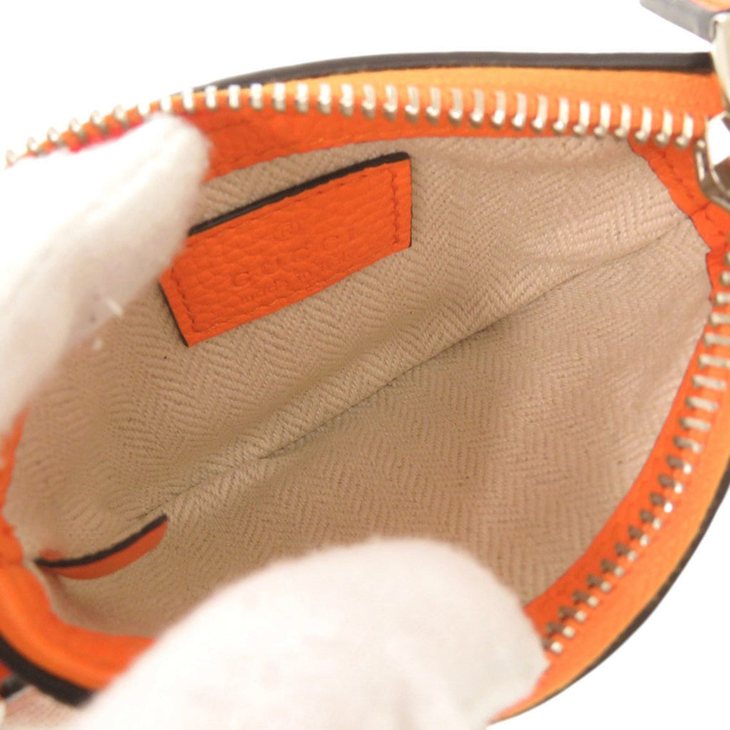 Gucci Orange Leather Shoulder Bag (Pre-Owned)