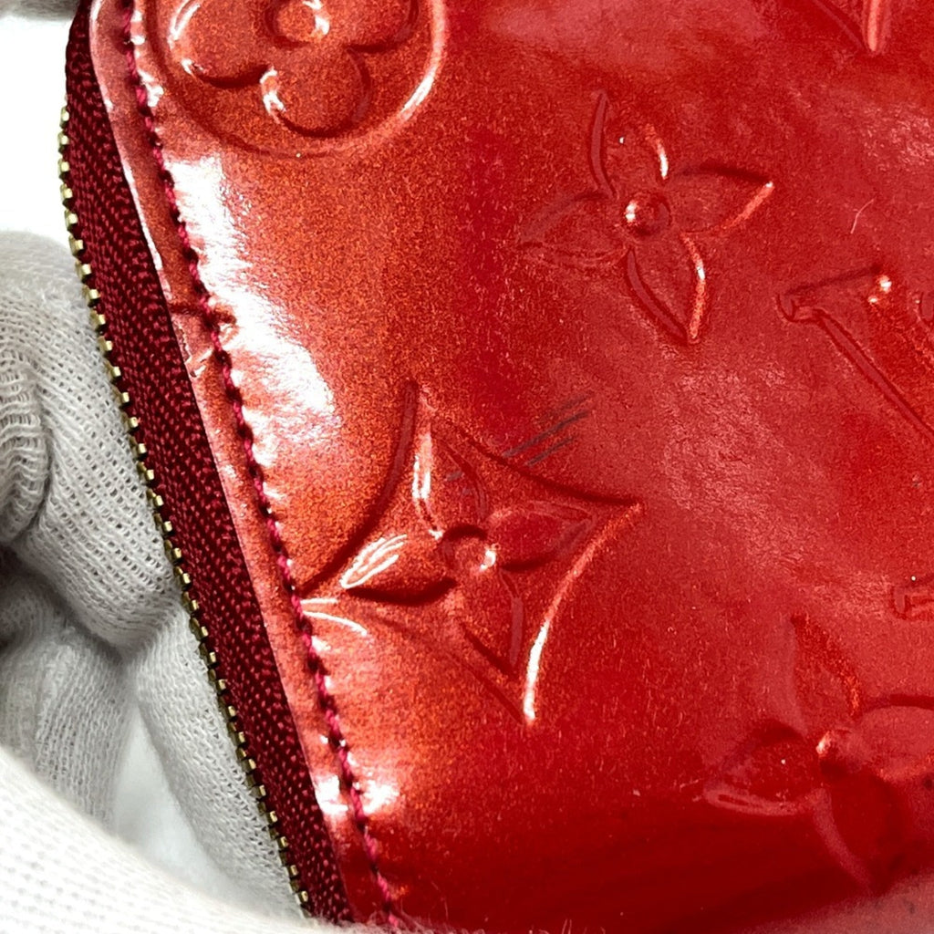 Louis Vuitton Pomme D'amour Monogram Vernis Coin Purse/Coin Case