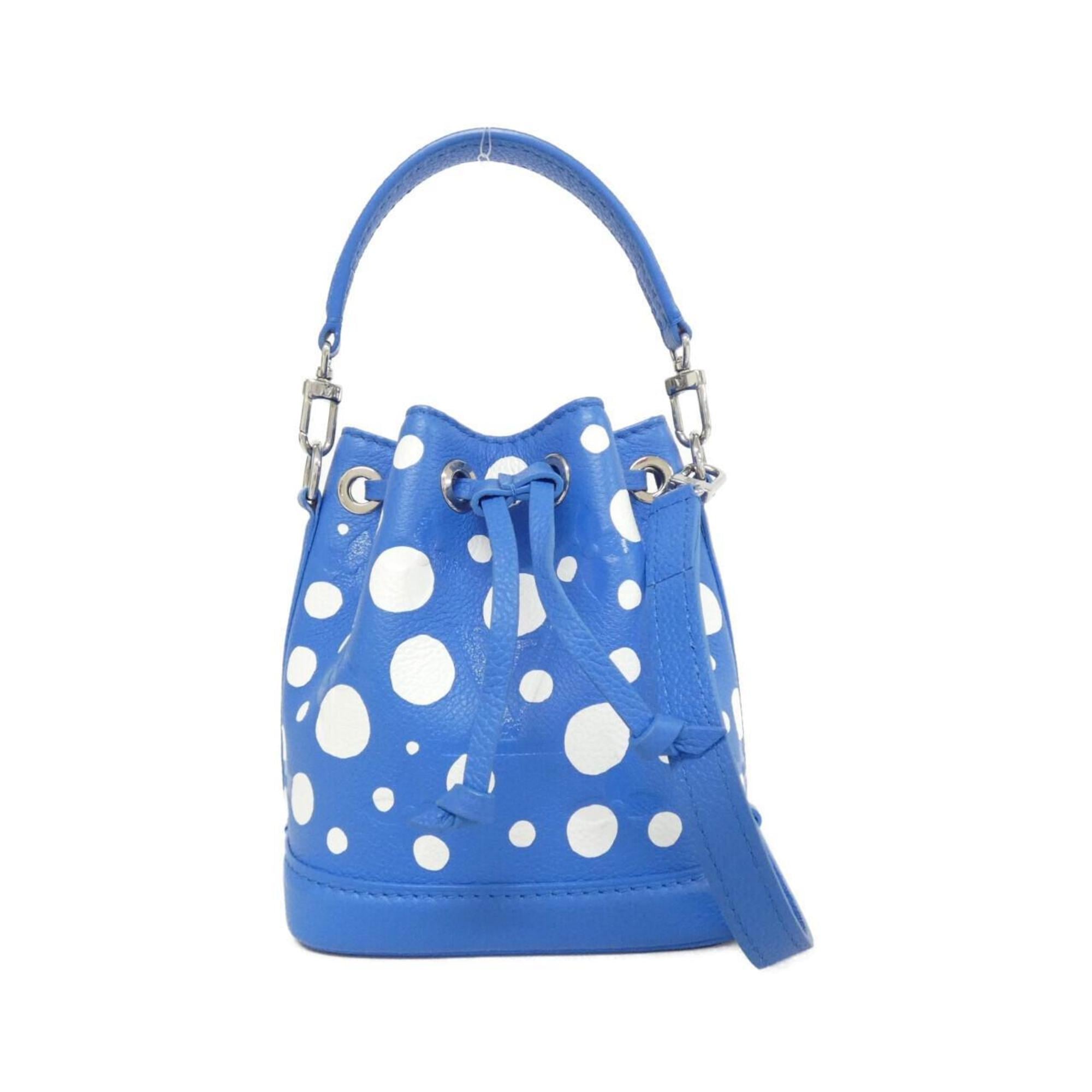 Louis Vuitton Blue Leather Shoulder Bag