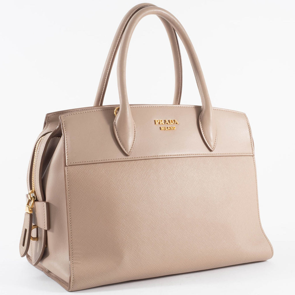 Prada Beige Leather Handbag