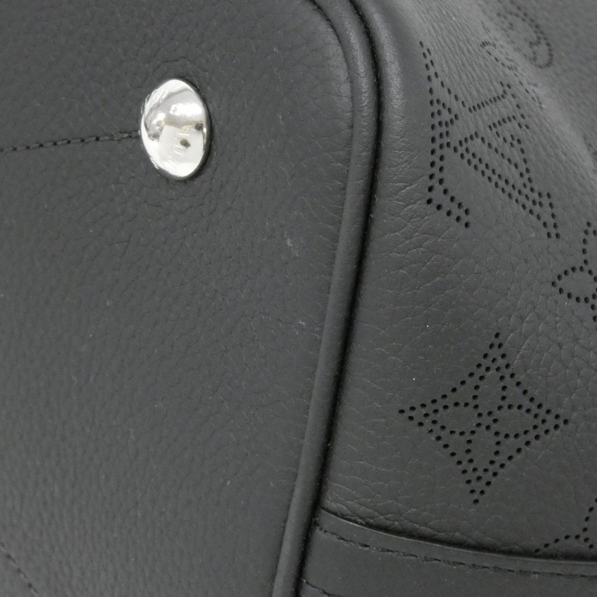 Louis Vuitton Black Leather Handbag Pouch