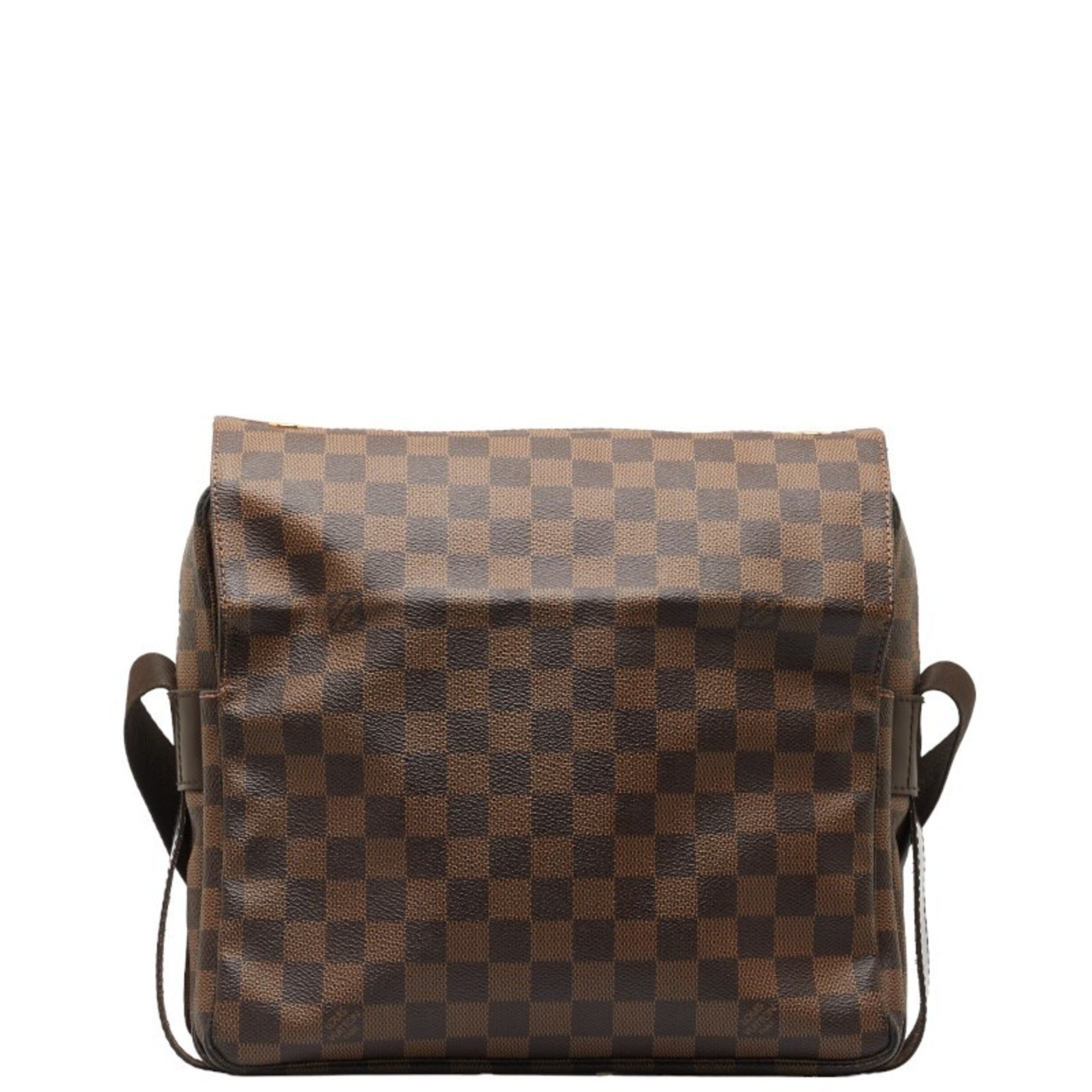 Louis Vuitton Damier Brown Pvc Leather Shoulder Bag