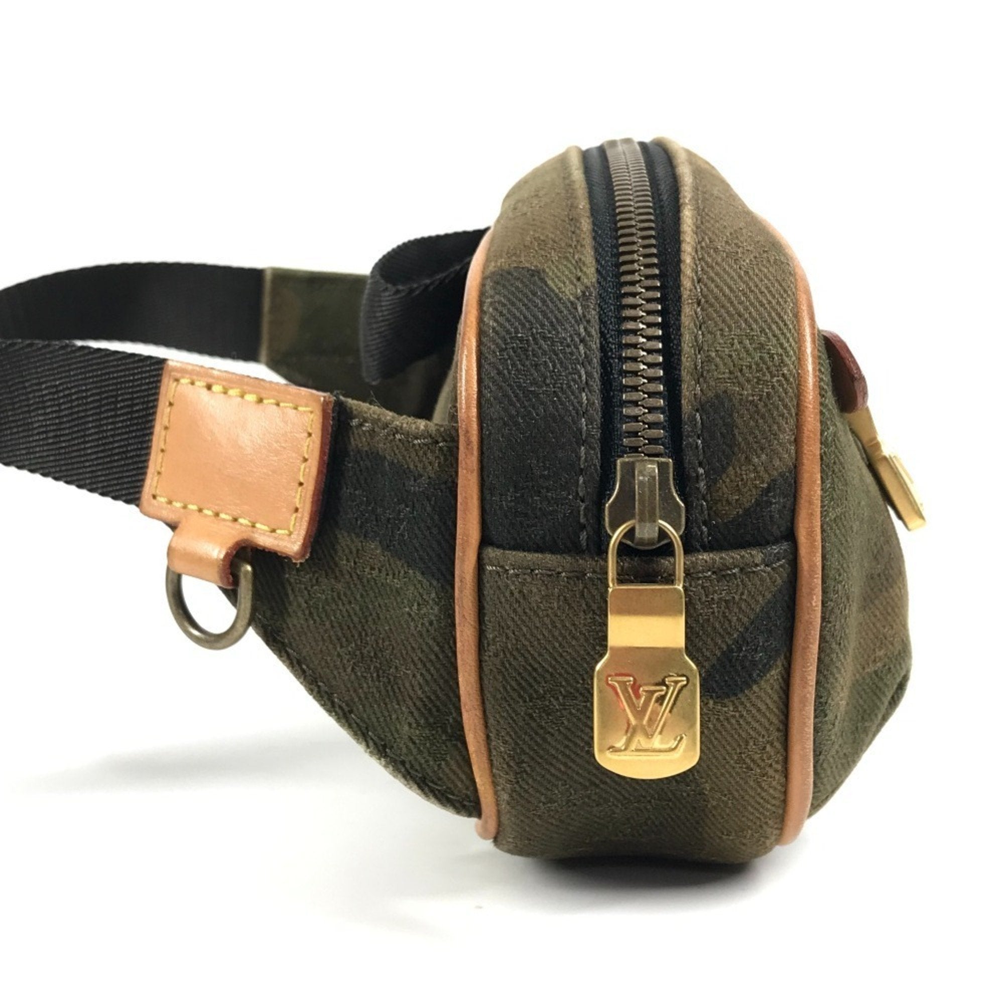 Louis Vuitton Camouflage Khaki Monogram Monogram Sling Bag