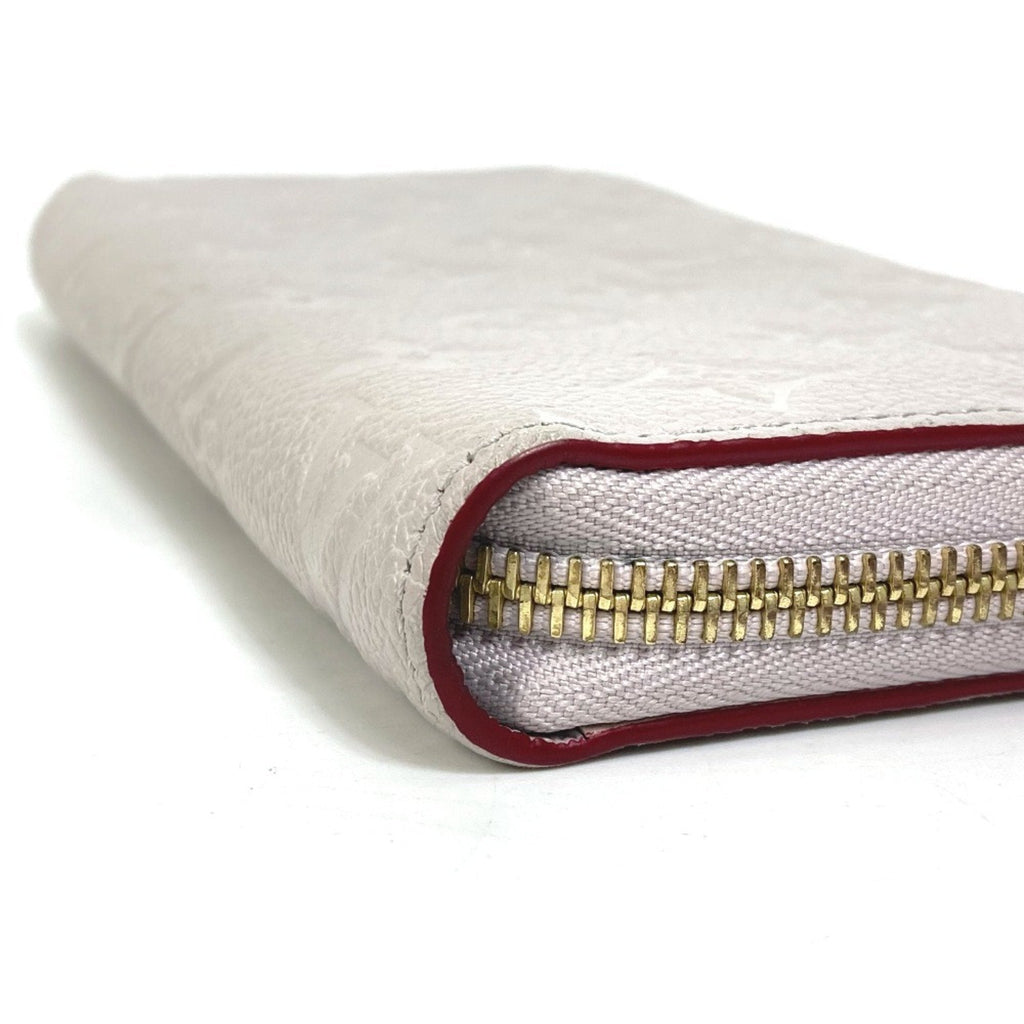 Louis Vuitton Monogram Empreinte Gray Monogram Empreinte Long Wallet