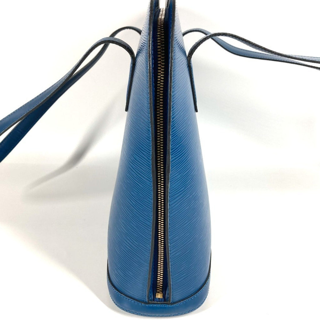 Louis Vuitton Blue Toledo Blue Epi Leather Shoulder Bag Tote Bag