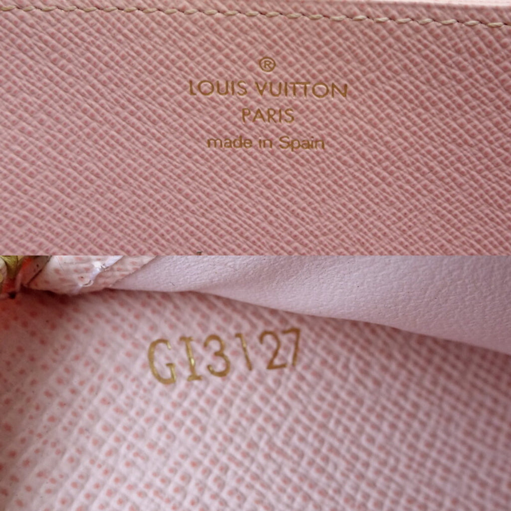 Louis Vuitton Pink Rose Ballerine Epi Leather Long Wallet
