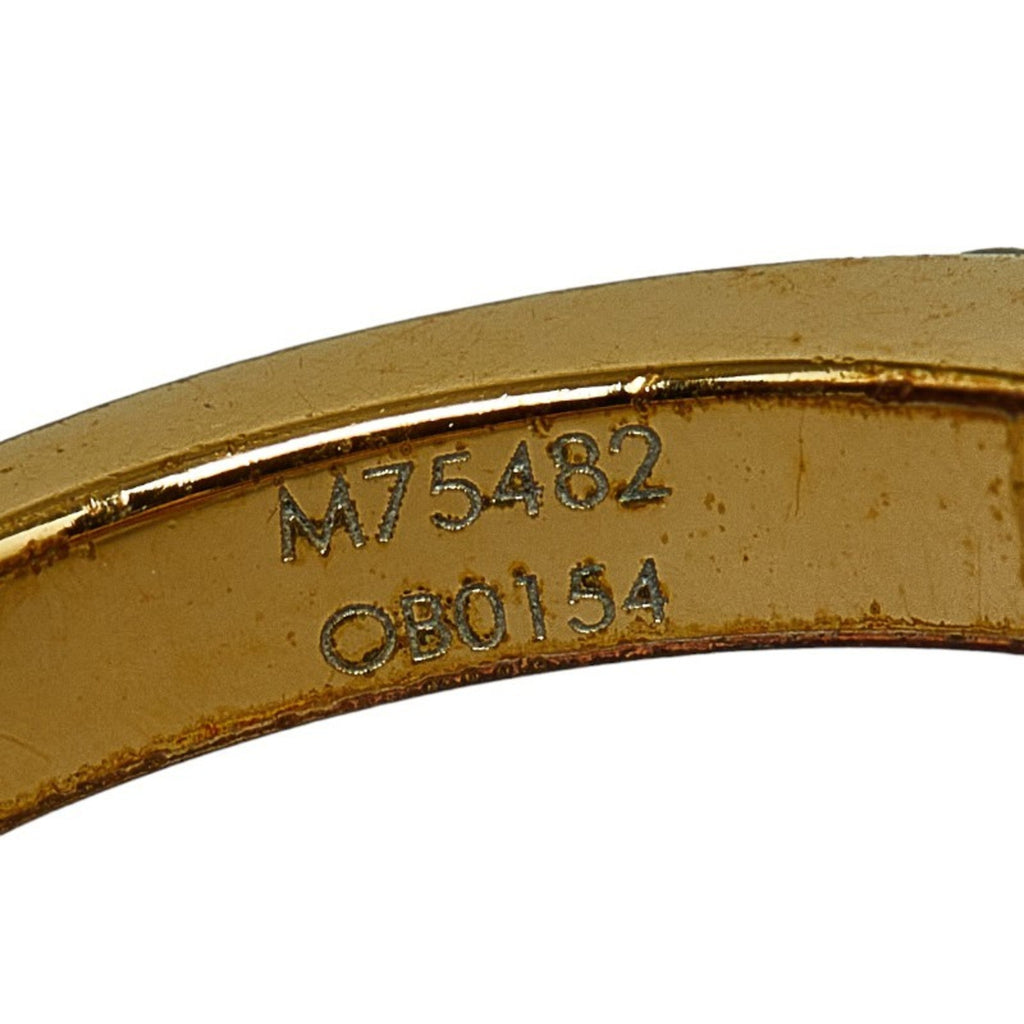 Louis Vuitton Gold Gold Plating Band Ring