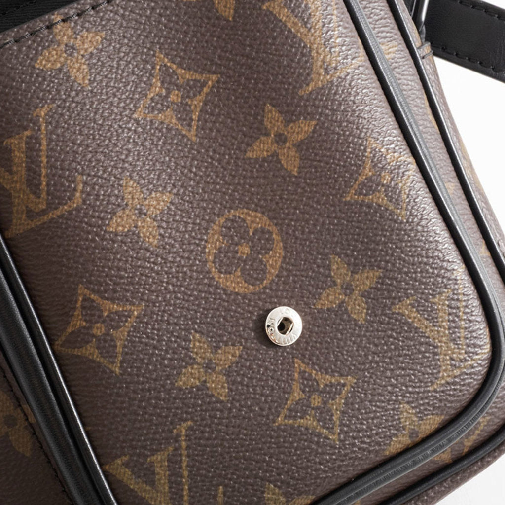 Louis Vuitton Monogram Macassar Dark Brown Shoulder Bag
