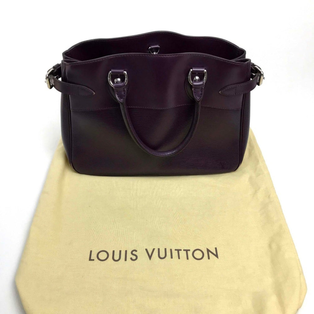 Louis Vuitton Brown Leather Handbag