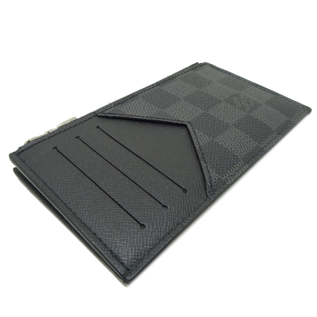 Louis Vuitton Damier Graphite Black Damier Graphite Coin Purse/Coin Case