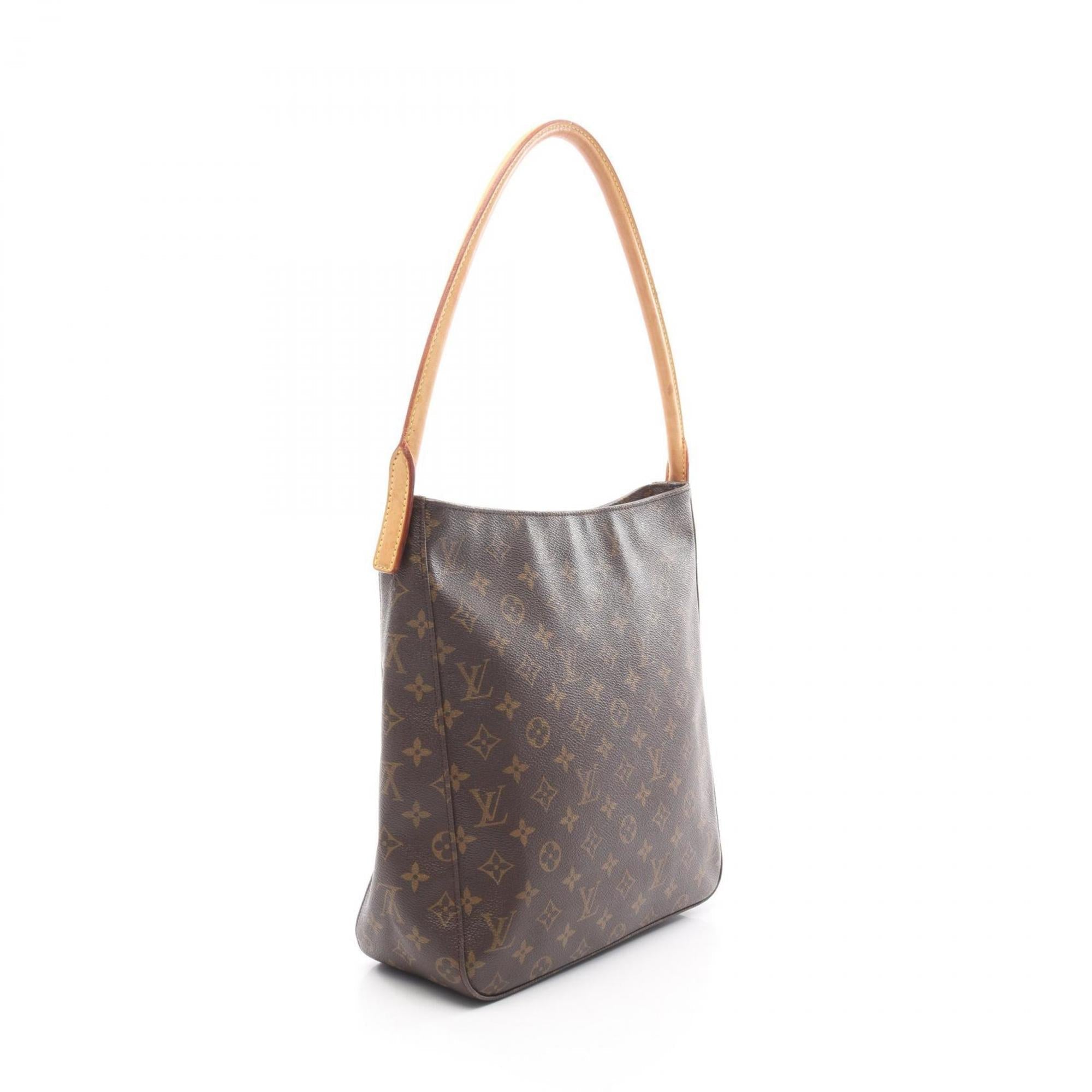Louis Vuitton Brown Pvc Leather Shoulder Bag