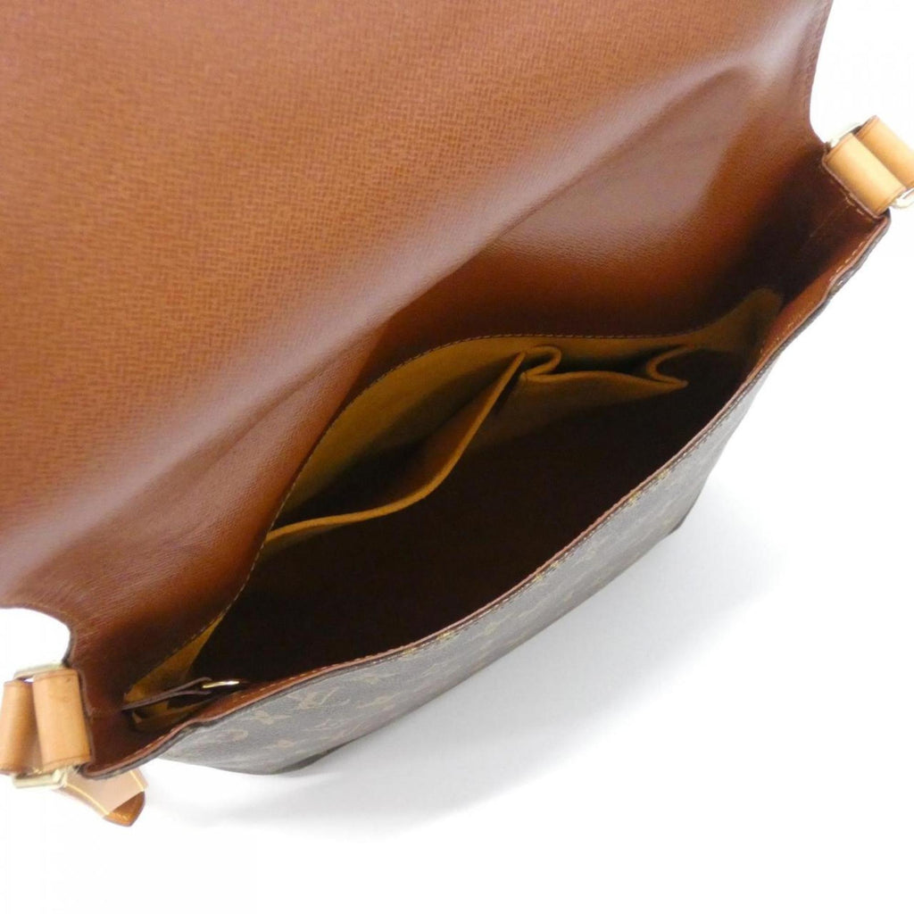 Louis Vuitton Marron Coated Canvas Shoulder Bag