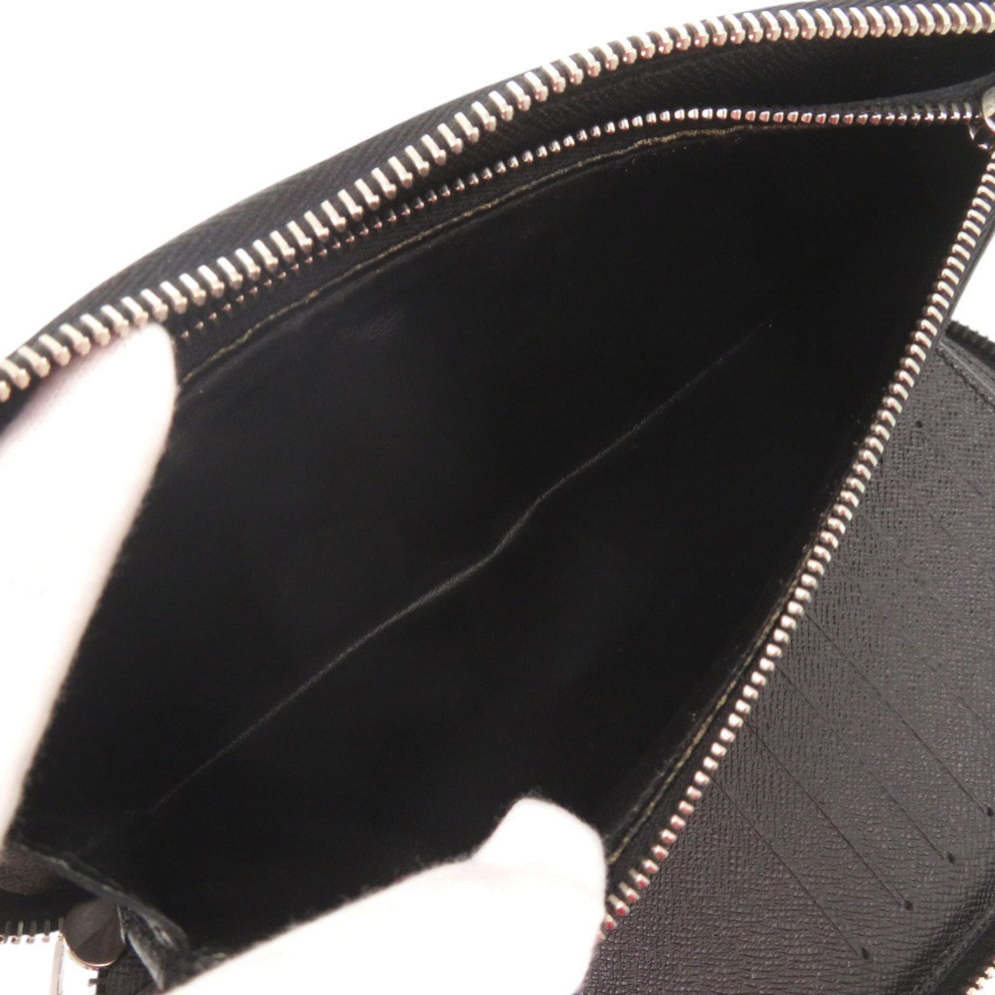 Louis Vuitton Black Damier Graphite Long Wallet