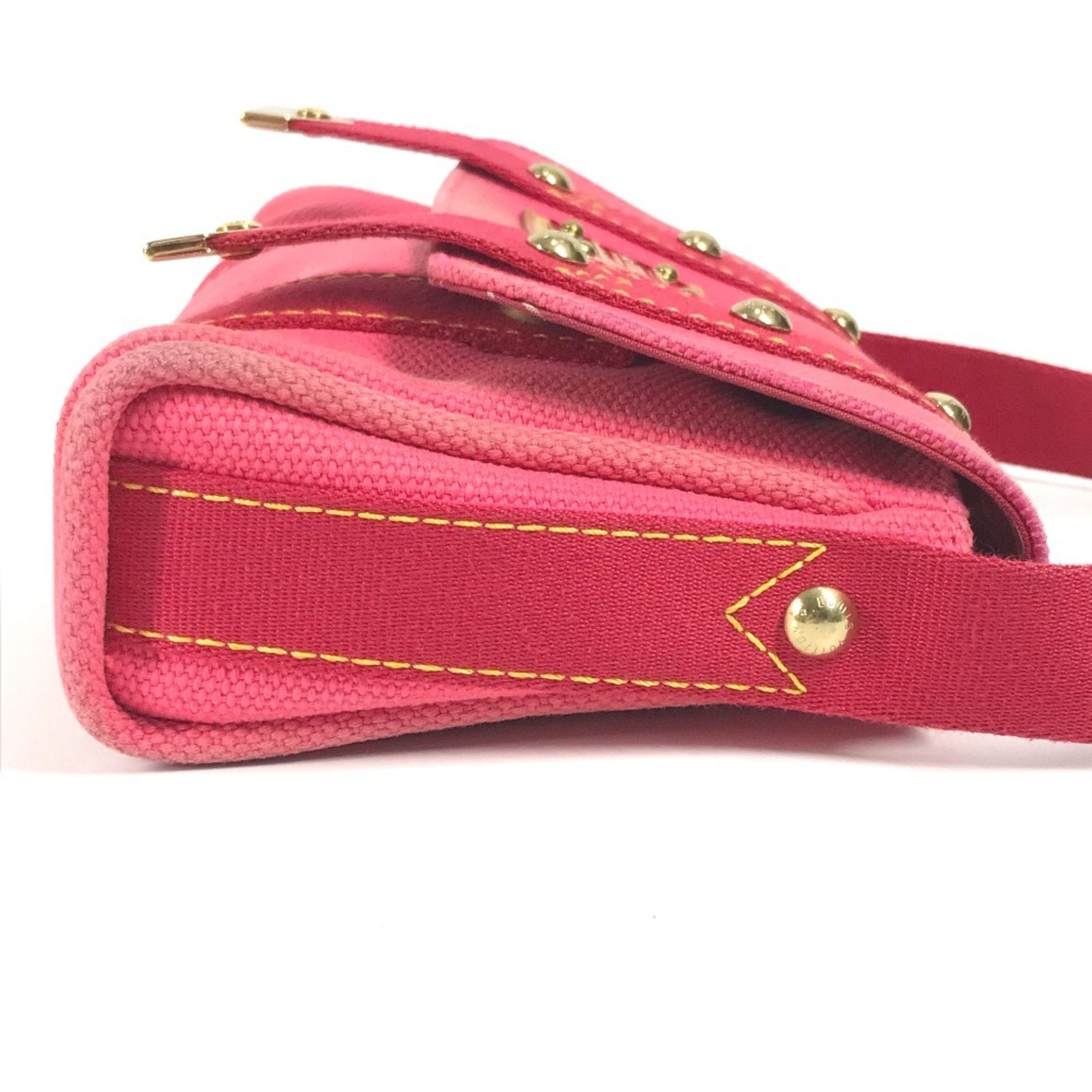 Louis Vuitton Pink Canvas Handbag Shoulder Bag