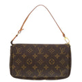 Louis Vuitton Brown Monogram Pochette Pouch