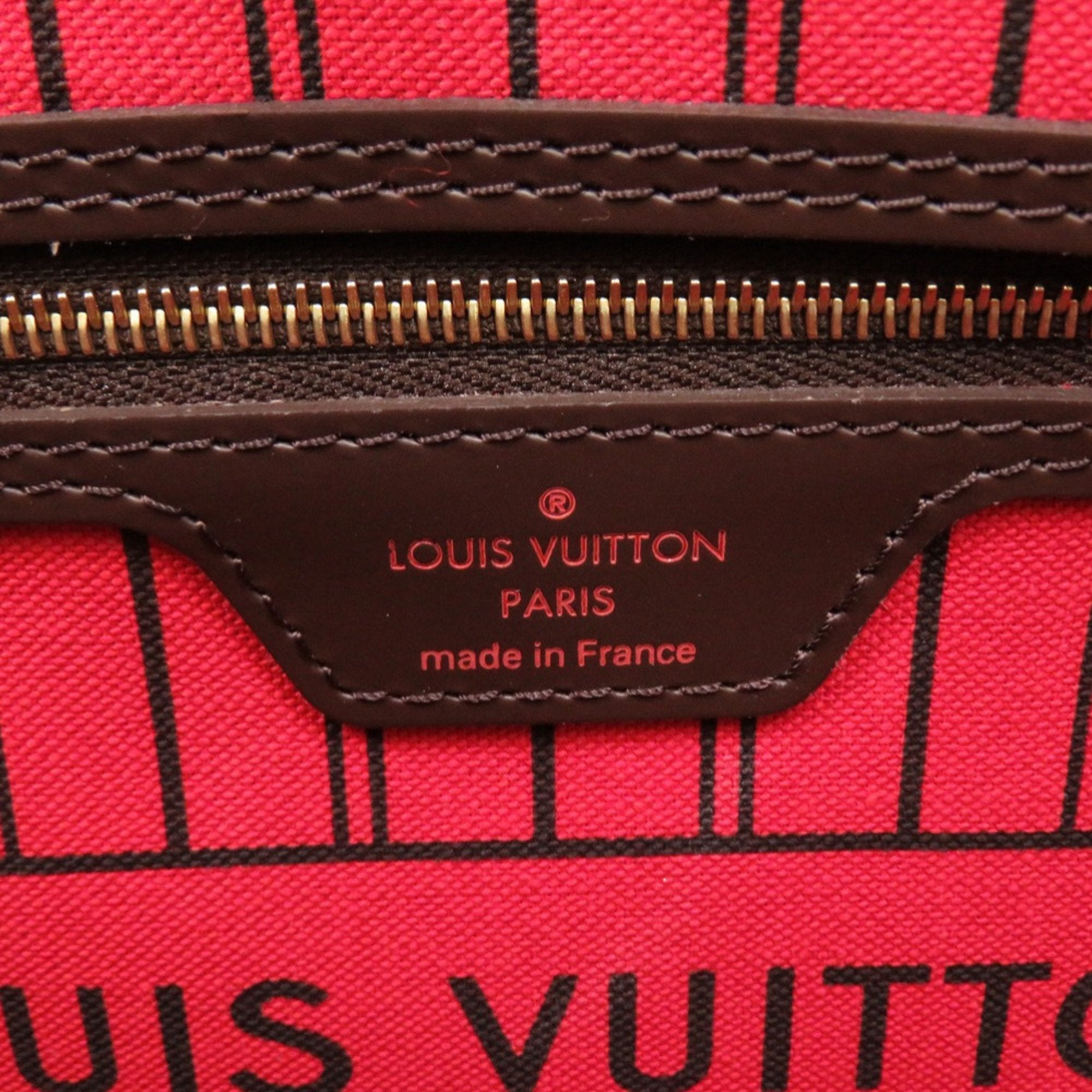 Louis Vuitton Damier Brown Damier Canvas Tote Bag