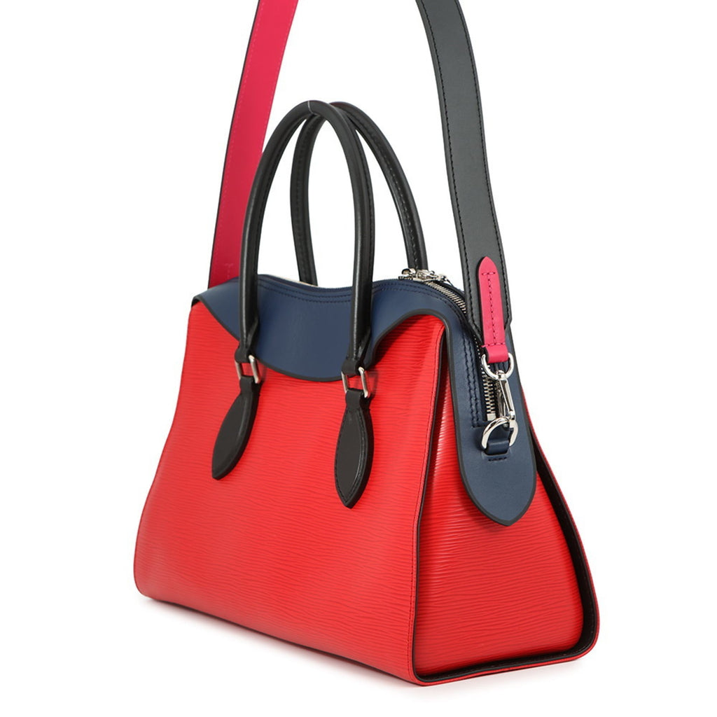 Louis Vuitton Red Color Epi Leather Handbag
