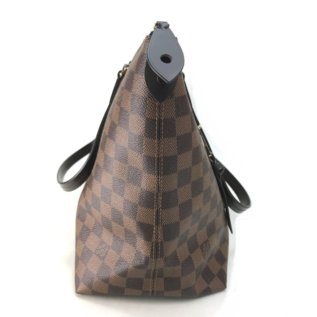 Louis Vuitton Brown Damier Canvas Ebene Damier Canvas Shoulder Bag Tote Bag