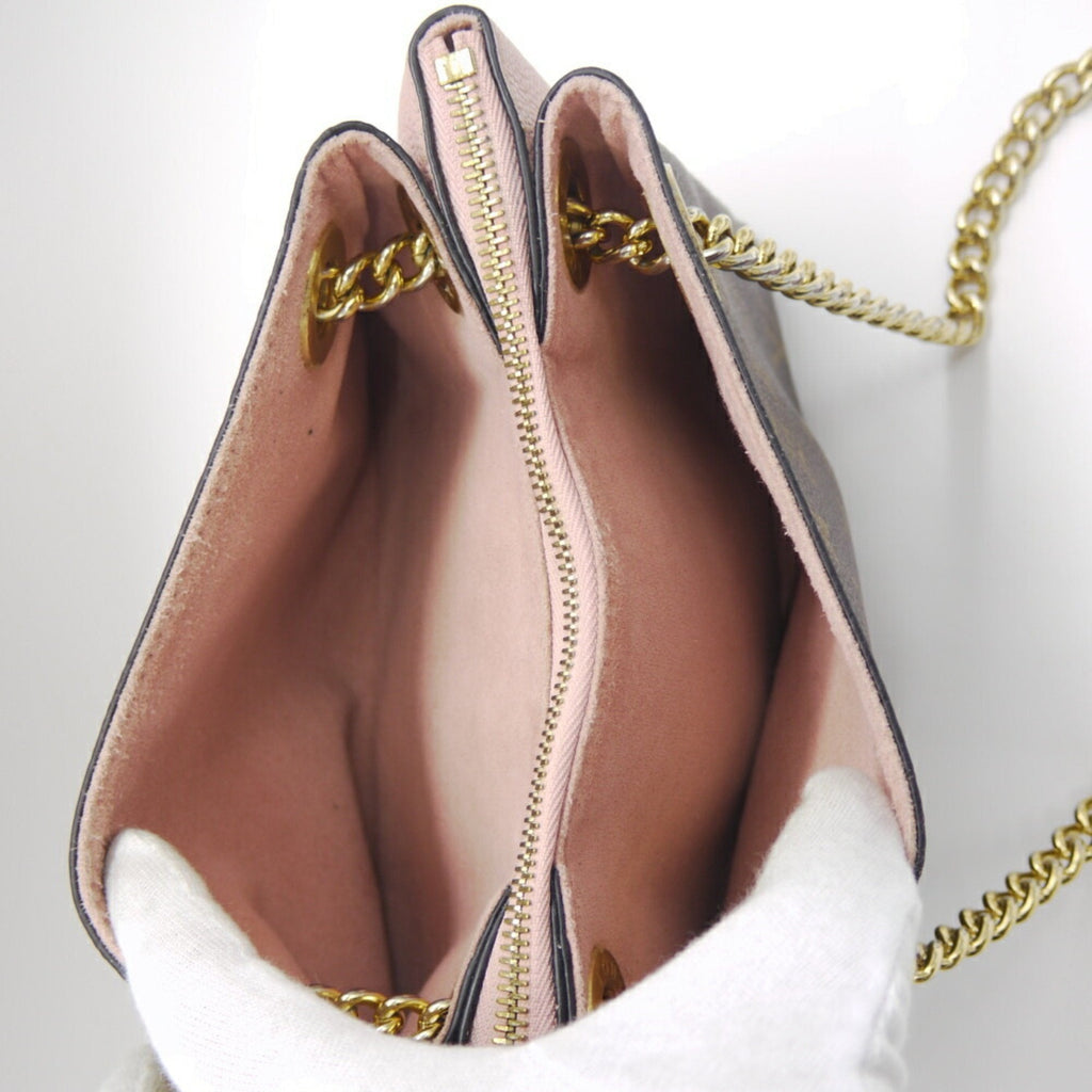 Louis Vuitton Monogram Rose Poudre Monogram Leather Shoulder Bag