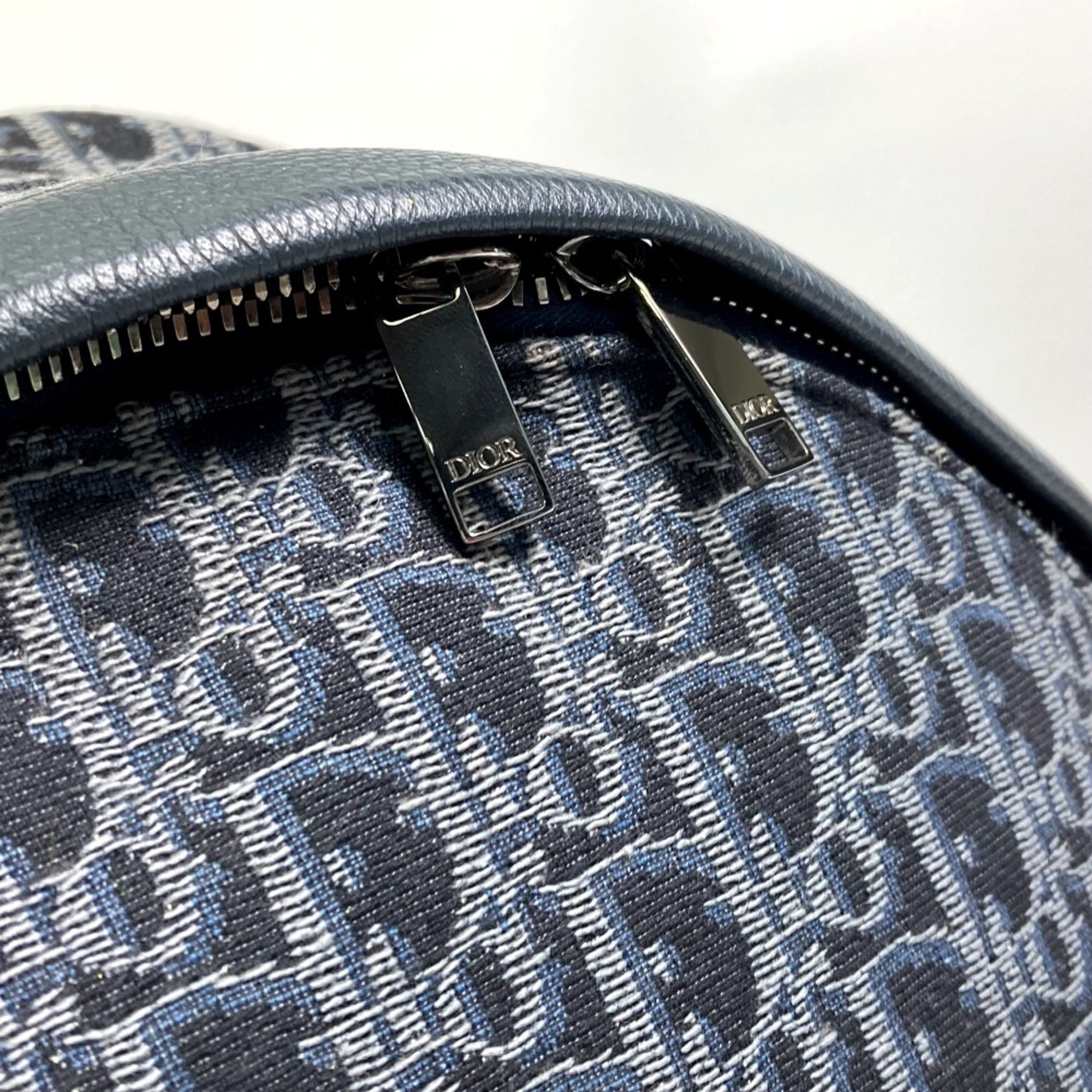 Christian Dior Navy Other Backpack (Pre-Owned)