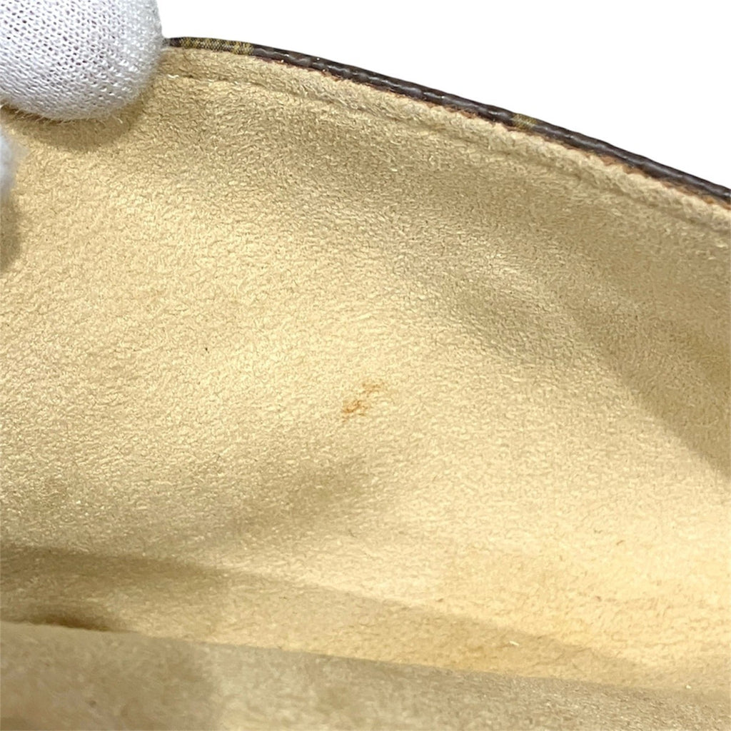 Louis Vuitton Brown Pvc Pochette Shoulder Bag