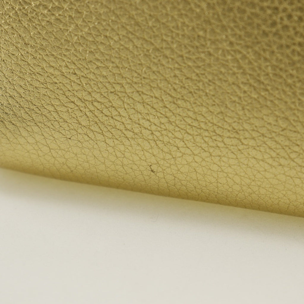 Louis Vuitton Gold Leather Long Wallet