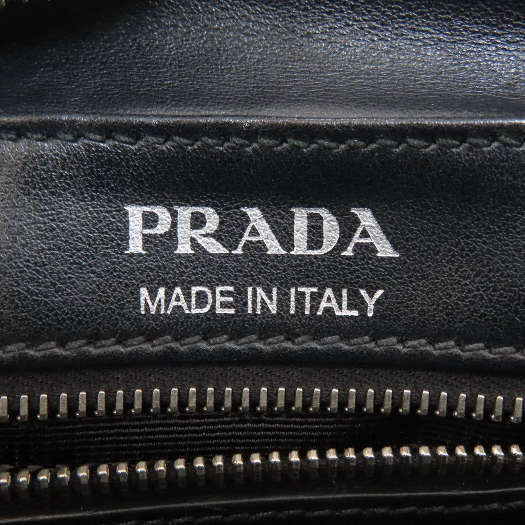 Prada Black Leather Shoulder Bag