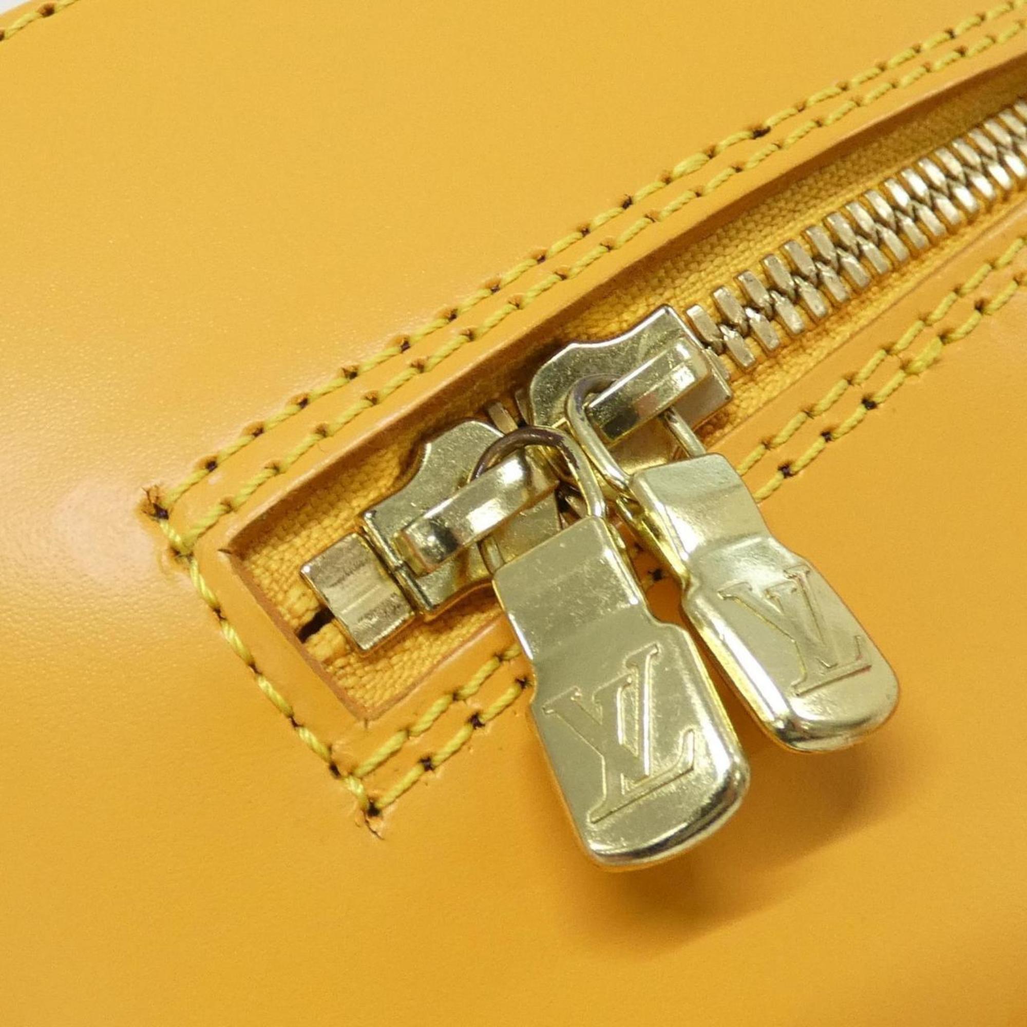 Louis Vuitton Yellow Leather Handbag