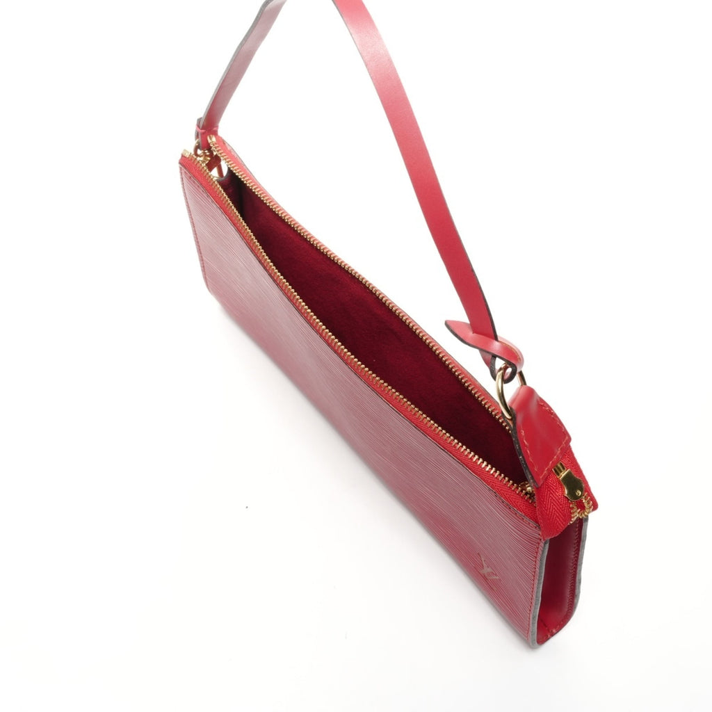Louis Vuitton Red Color Epi Leather Handbag