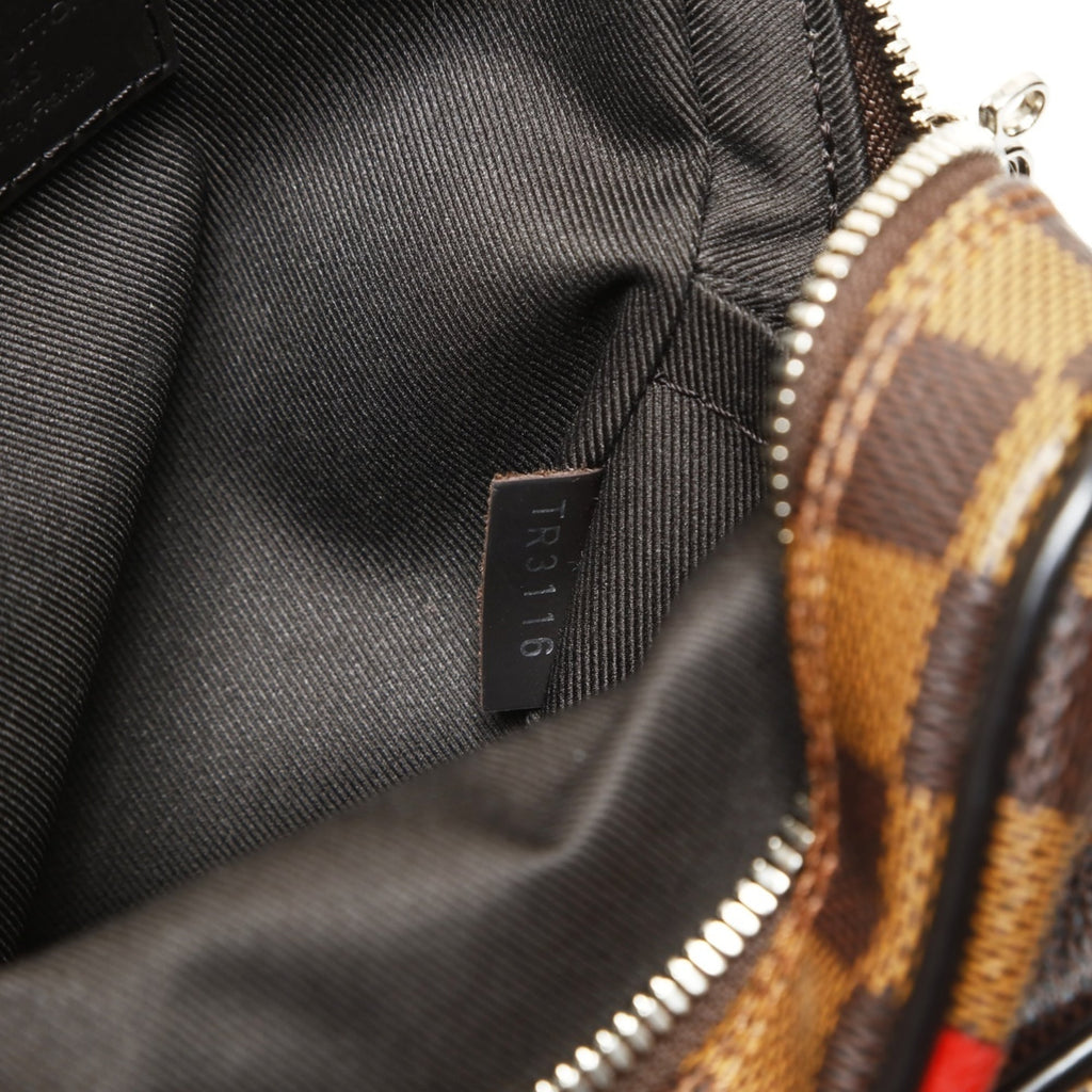 Louis Vuitton Brown Clear Damier Canvas Shoulder Bag