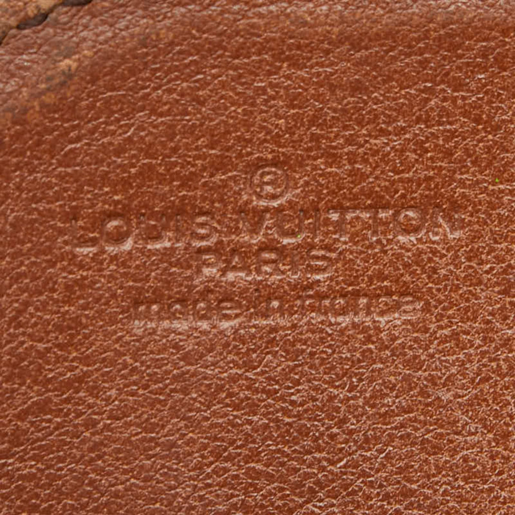 Louis Vuitton Brown Pvc Leather Shoulder Bag