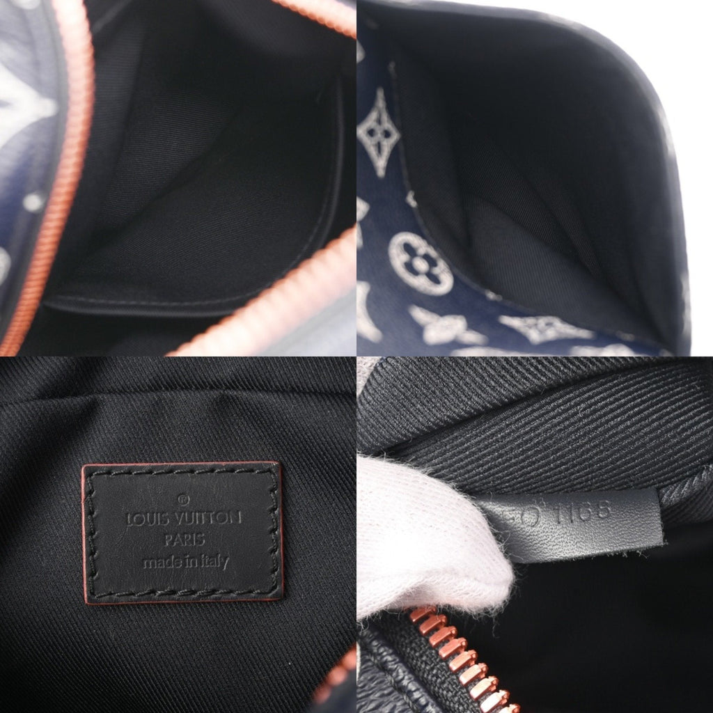Louis Vuitton Navy Monogram Canvas Shoulder Bag